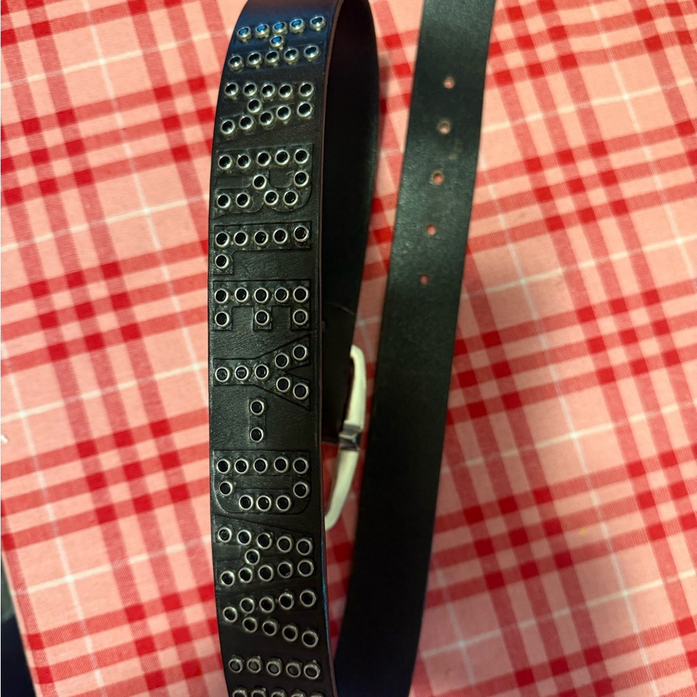 Harley-Davidson Black Leather Belts with Interchangeable Harley-Davidson Buckle